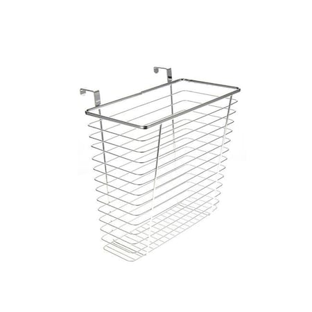 Azimport AZImport KW003 Chrome Waste Basket for Kitchens or Restrooms KW003
